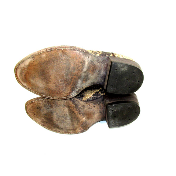 Exotic Snake skin Western Boots - Size 7.5 D men's ( 8 B women's) - Picture 7 of 16